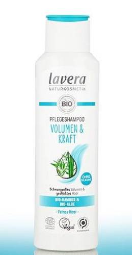 Sampon volum si par puternic cu bambus si alge marine, eco-bio, 250 ml, Lavera