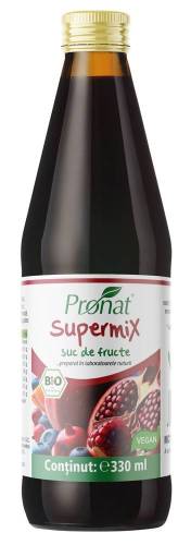 Suc de fructe Supermix, eco-bio, 330 ml, Medicura