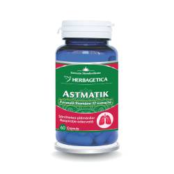 ASTMATIK, adjuvant in astm bronsic, 60 capsule, Herbagetica