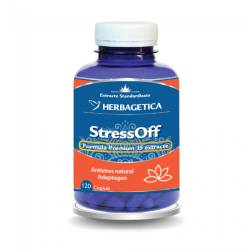 STRESSOFF - combate sindromul de BURNOUT - 120 capsule, Herbagetica