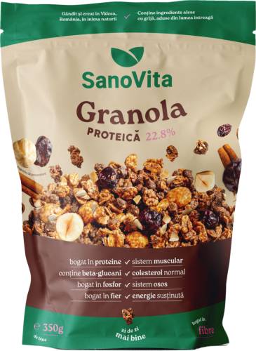 Granola Proteica, 350g, SanoVita
