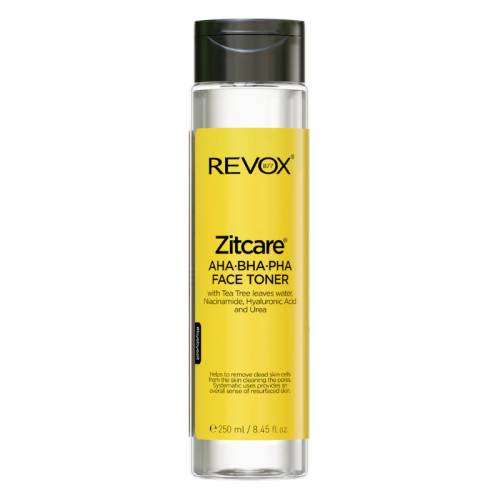 Toner pentru fata cu AHA BHA PHA Zitcare, 250ml, Revox