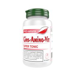 Gins Amino Vit, Super tonic, 60 capsule, Medica - Pro Natura