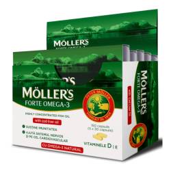 Omega 3 Forte, 150 capsule, Moller's