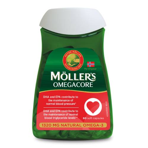 Omegacore, 60 capsule moi, Moller's