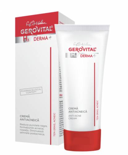 Crema antiacneica , Gerovital Derma H3, 50ml - Gerovital