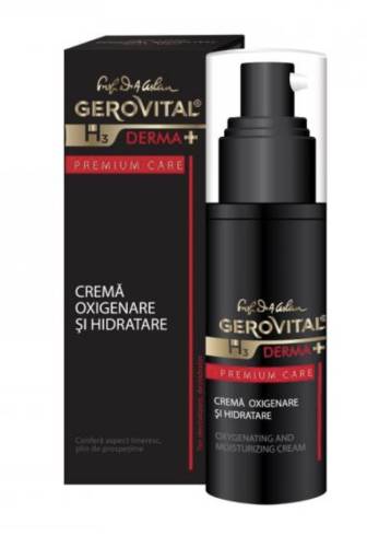 Crema de fata oxigenare si hidratare, Gerovital Derma H3, 30ml - Gerovital