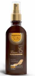 Ulei bronzant SPF 15, 150ml - Gerovital Sun