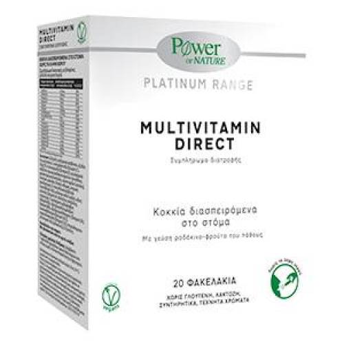 MULTIVITAMIN DIRECT 20 plicuri, Power of Nature - Platinum