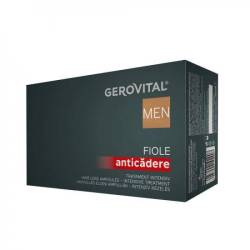 Fiole anticadere tratament intensiv, 10fiole - Gerovital Men