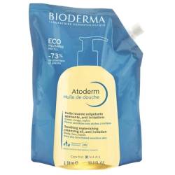 Rezerva eco ulei de duș Atoderm, 1000 ml, Bioderma
