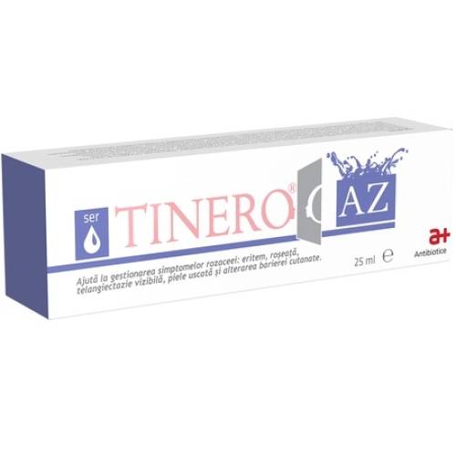 Ser Tinero AZ pentru Ten cu Rozacee , 25 ml, Antibiotice