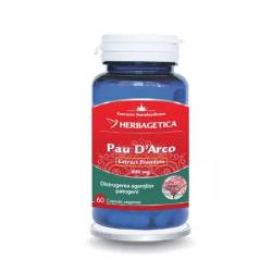 Pau D' Arco, 60 capsule, Herbagetica