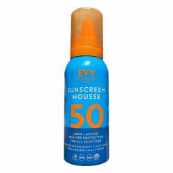 EVY TECHNOLOGY Spuma de fata si corp SPF 50 Unisex, 100 ml