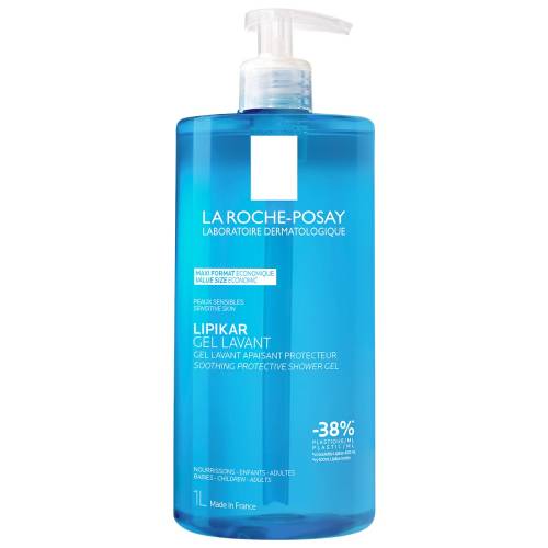 La Roche-Posay Lipikar Gel de Spalare pentru Piele Sensibila, 1L