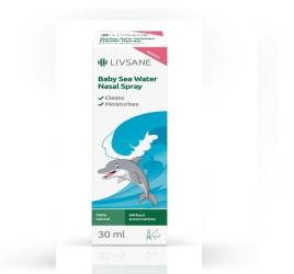 SPRAY NAZAL IZOTONIC PENTRU BEBE CU APA DE MARE, 30 ml, LIVSANE