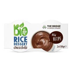 Desert vegan - budinca din orez cu ciocolata 2x130g, eco-bio, The Bridge