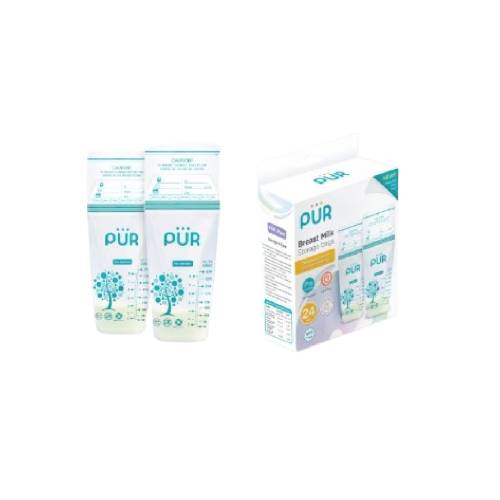 Pungi de stocare a laptelui matern, 24 bucati, PUR