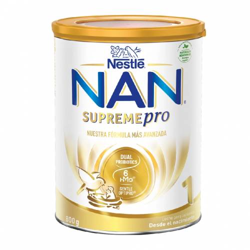 Formula de lapte de inceput, NAN SupremePro 1, 0+ luni, 800 g, Nestlé