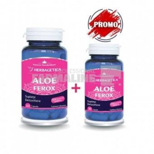 Aloe Ferox 60 capsule + Aloe Ferox 30 capsule Cadou