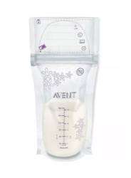 Avent SCF603/25 Pungi pentru stocarea laptelui matern 180 ml 25 bucati