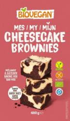 Mix pentru cheesecake brownies, fara gluten, eco-bio, 480g, Biovegan