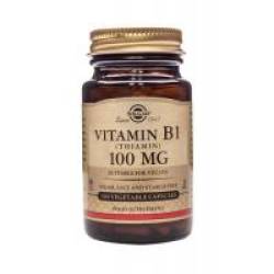 Vitamina b1 (tiamina) 100 mg 100cps SOLGAR