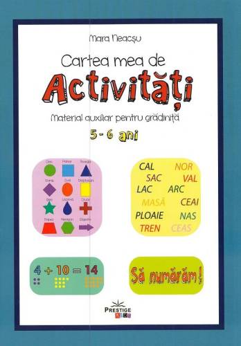 Cartea mea de activitati 5 - 6 ani - Carte - Editura Prestige