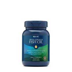 Triple Strength Fish Oil, Ulei De Peste 1000 mg Omega 3 EPA si DHA, 60 capsule, GNC