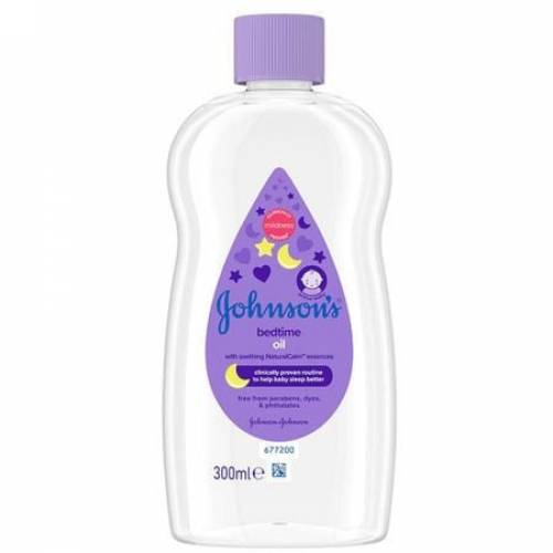 JOHNSON'S BABY Ulei corp cu levantica, 300 ml