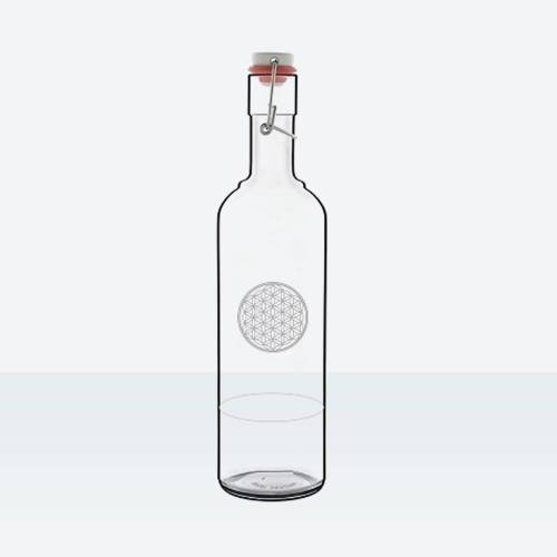 Flacon din sticla pentru dilutie hipertonica / izotonica, 1 L, Sarl MineralBio