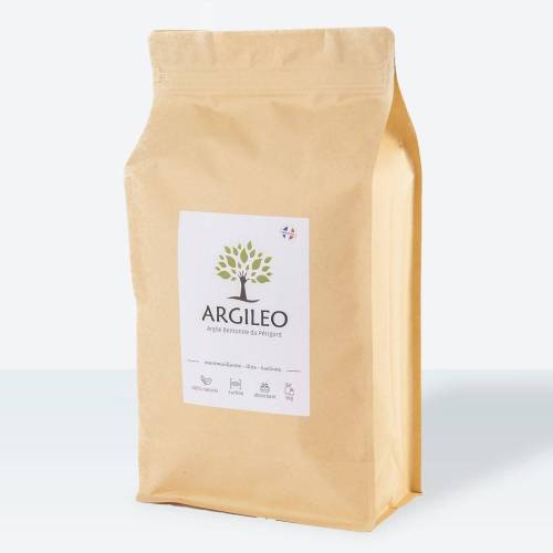 Argila alba bentonita pentru uz extern, 5 KG, Sarl MineralBio