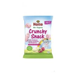 Gustare crocanta cu ovaz si zmeura, pentru copii +10 luni, eco-bio, 30 g, Holle