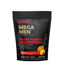 Mega Men Soft Chews, Complex De Multivitamine Pentru Barbati, Cu Gust De Fructe Asortate, 60 Caramele, GNC