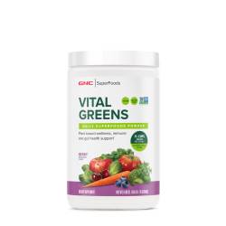 Superfoods Vital Greens Daily Superfoods Powder, Pudra Cu Super Alimente Verzi Cu Aroma De Fructe De Padure, 424.8 G, GNC