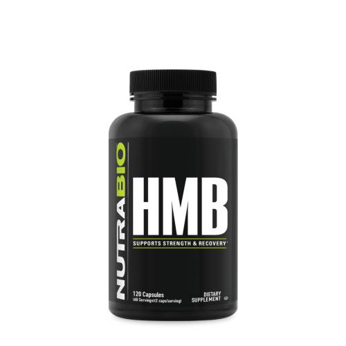 Hmb Strength & Recovery Support, Suport Pentru Forta Si Recuperare Musculara, 120 capsule, Nutrabio, GNC