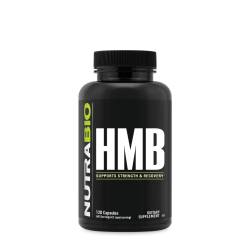 Hmb Strength & Recovery Support, Suport Pentru Forta Si Recuperare Musculara, 120 capsule, Nutrabio, GNC