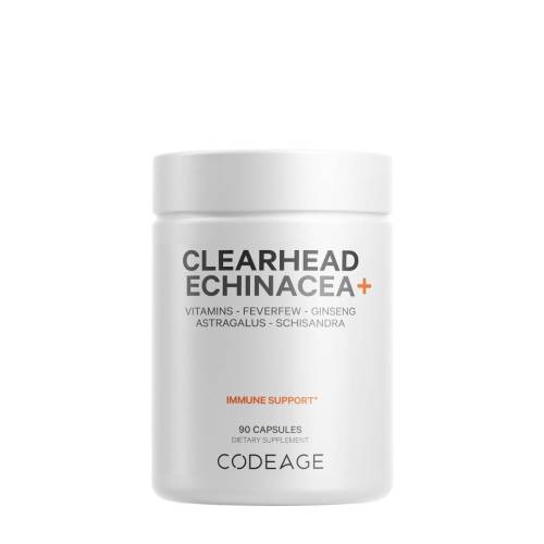Clearhead Daily Multivitamins - Sustinerea Imunitatii, Energie Si Vitalitate, 90 capsule - Codeage - GNC