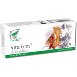 Vita Gins, sursa importanta de vitamine, 30 capsule, Medica - Pro Natura