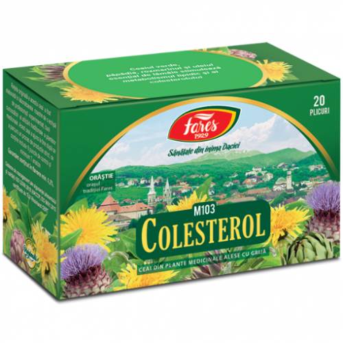 fares ceai colesterol x 20 plicuri