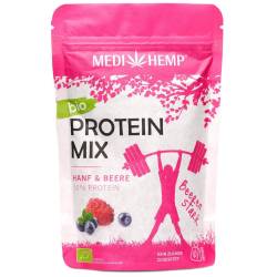 Mix proteic din canepa cu fructe, (30% proteine), eco-bio, 200 g, Medihemp