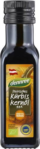 Ulei din seminte de dovleac din Stiria IGP, eco-bio, 100 ml, Dennree