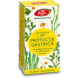 Protectie gastrica - antiacid, D47, 30 capsule, Fares
