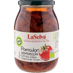 Rosii semi-uscate in ulei de masline, eco-bio, 970g - LaSelva