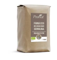 Faina de grau dur Semolina macinata fin, eco-bio, 1 kg, Pronat