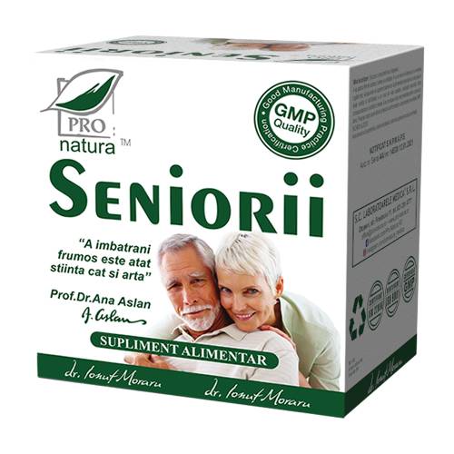 Seniori, 30 plicuri, Medica - Pro Natura