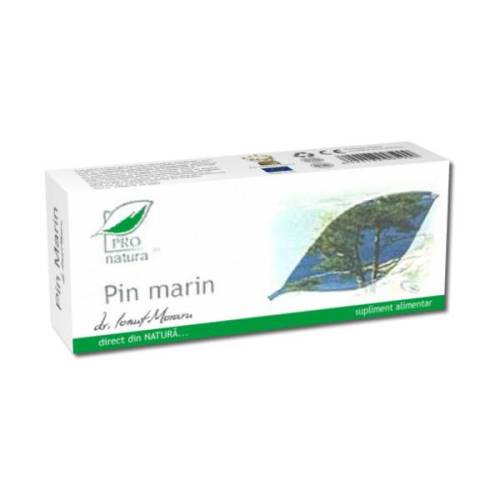Pin Marin, cu efect antioxidant, 30 capsule, Medica - Pro Natura