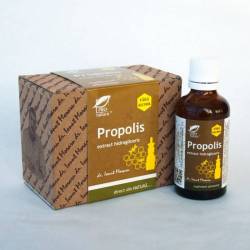 Propolis Extract Hidrogliceric, fara alcool, 50 ml, Medica - Pro Natura