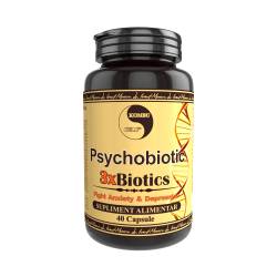 Psychobiotic 3x Biotics, 40 capsule, Medica - Pro Natura