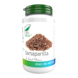 Sarsaparilla, cu rol depurativ si diuretic, 40 capsule, Medica - Pro Natura